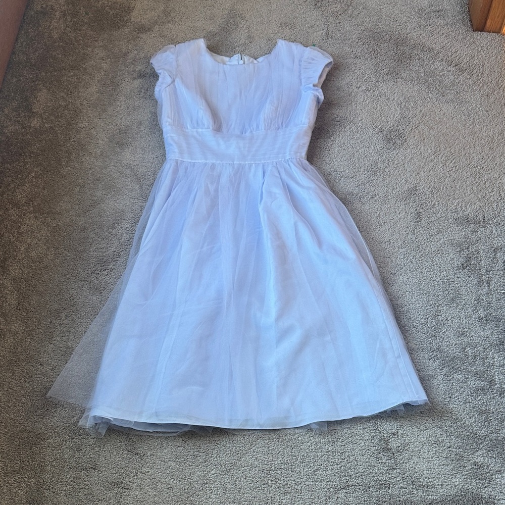 B2 Jasmine Lavender Tulle Dress SIZE 8 Formal Wedding Party